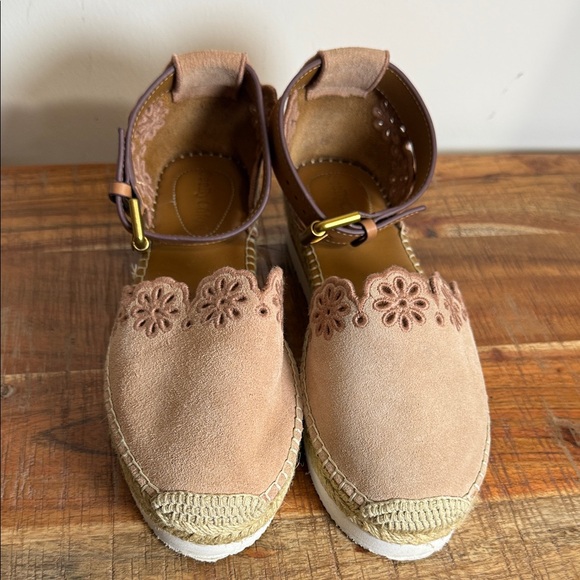 See By Chloe Tan Espadrille Flats, Womens 36 - Picture 3 of 5